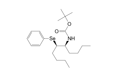 Carbamic acid, [1-butyl-2-(phenylseleno)hexyl]-, 1,1-dimethylethyl ester, (R*,S*)-