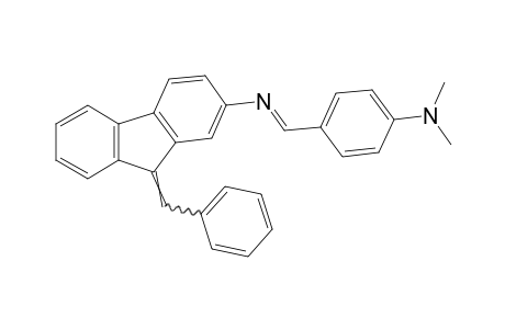 9-benzylidene-N-[p-(dimethylamino)benzylidene]fluoren-2-amine