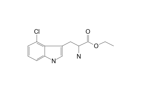 Tryptophan, 4-chloro-, ethyl ester