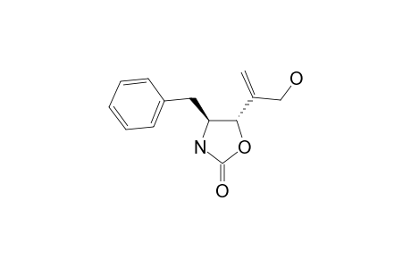 (-)-(3S,4S)-4-BENZYL-5-(1-HYDROXYMETHYLVINYL)-2-OXAZOLIDINONE