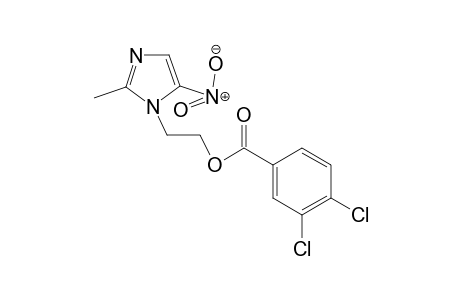 2-(2-Methyl-5-nitro-1H-imidazol-1-yl)ethyl 3,4-dichlorobenzoate