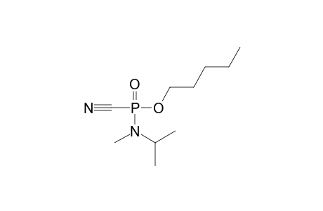 O-pentyl N-isopropyl N-methyl phosphoramidocyanidate