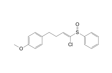 1-Chloro-4-(4-methoxyphenyl)-1-phenylsulfinyl-1-butene