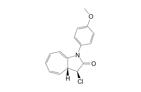 (3S,3aR)-3-Chloro-1-N-p-methoxyphenyl-azaazulen-2(1H)-one