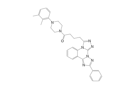 di[1,2,4]triazolo[4,3-a:1,5-c]quinazoline, 3-[4-[4-(2,3-dimethylphenyl)-1-piperazinyl]-4-oxobutyl]-10-phenyl-