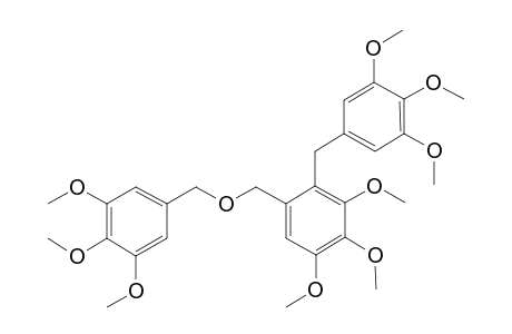 [2'-(3',4',5'-trimethoxybenzyl)(3',4',5'-trimethoxybenzyl)-3,4,5-trimethoxybenzyl] ether