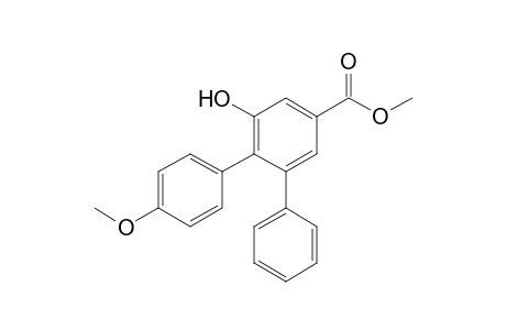3-Hydroxy-4-(4-methoxyphenyl)-5-phenyl-benzoic acid methyl ester