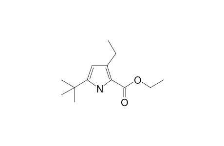 ethyl 5-tert-butyl-3-ethyl-1H-pyrrole-2-carboxylate