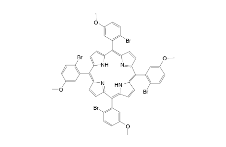 5,10,15,20-Tetrakis(2-bromo-5-methoxyphenyl)porphyrin