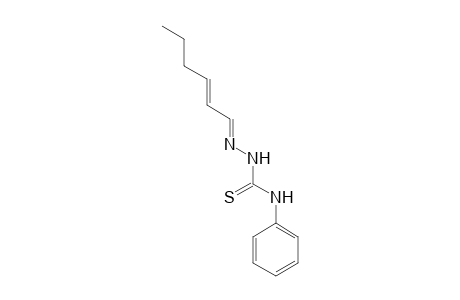 2-(E)-Hex-2-enylidene-N-phenylhydrazinecarbothioamide