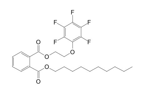 Phthalic acid, decyl 2-(pentafluorophenoxy)ethyl ester