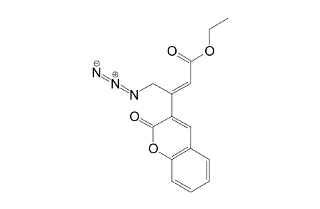 Ethyl (2Z)-4-azido-3-(2-oxo-2H-chromen-3-yl)but-2-enoate