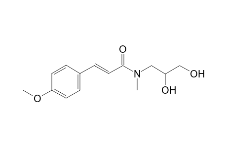 N-(2,3-dihydroxypropyl)-N-methyl-(E)-3-(4-methoxyphenyl)acrylamide