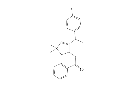 2-[4,4-Dimethyl-2-(1-(4-methylphenyl)ethyl)-2-cyclopenten-1-yl]-1-phenylethanone