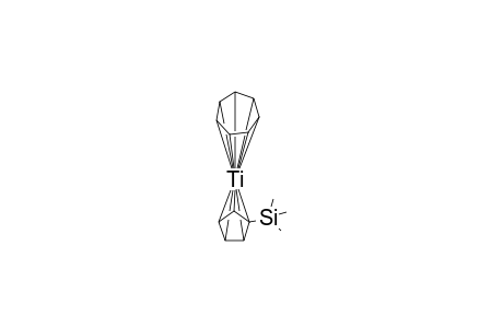 Titanium, (.eta.7-cycloheptatrienylium)[(1,2,3,4,5-.eta.)-1-(trimethylsilyl)-2, 4-cyclopentadien-1-yl]-