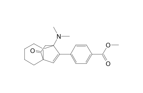 7-(Dimethylamino)-11-[4'-(methoxycarbonyl)phenyl]tricyclo[5.2.2.0(1,6)]undec-10-en-9-one