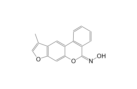 5H-6,8-dioxacyclopenta[b]phenanthren-5-one, 10-methyl-, oxime, (5E)-