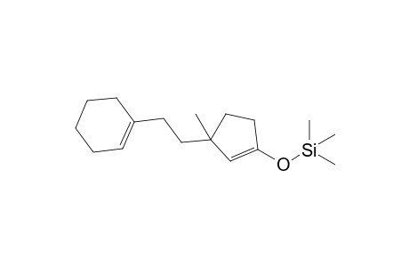 [3-[2-(1-cyclohexenyl)ethyl]-3-methyl-1-cyclopentenyl]oxy-trimethylsilane