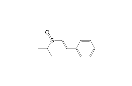 (E)-Isopropylsulfinyl-2-phenylethene