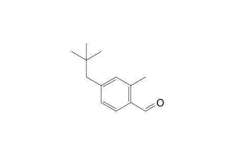 2-Methyl-4-neopentylbenzaldehyde