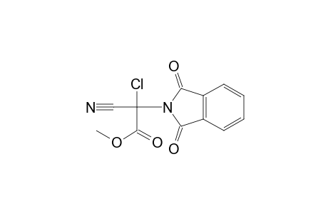 2H-Isoindole-2-acetic acid, .alpha.-chloro-.alpha.-cyano-1,3-dihydro-1,3-dioxo-, methyl ester, (.+-.)-