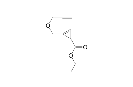 Ethyl 2-((prop-2-ynyloxy)methyl)cycloprop-2-enecarboxylate