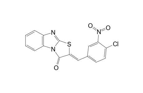 Thiazolo[3,2-a]benzimidazol-3(2H)-one, 2-(4-chloro-3-nitrobenzylideno)-