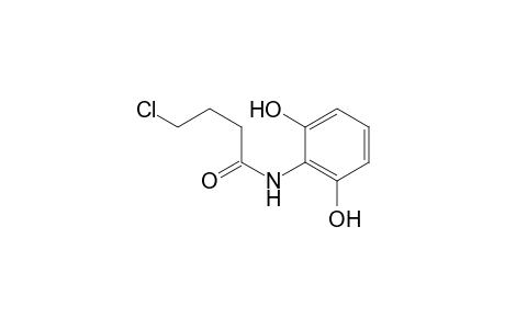 Butanamide, 4-chloro-N-(2,6-dihydroxyphenyl)-