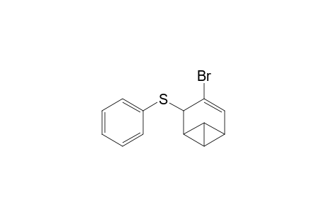 Tricyclo[4.1.0.02,7]hept-3-ene, 4-bromo-5-(phenylthio)-