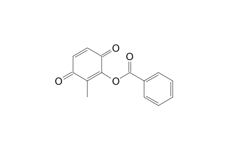 2,5-Cyclohexadiene-1,4-dione, 2-(benzoyloxy)-3-methyl-