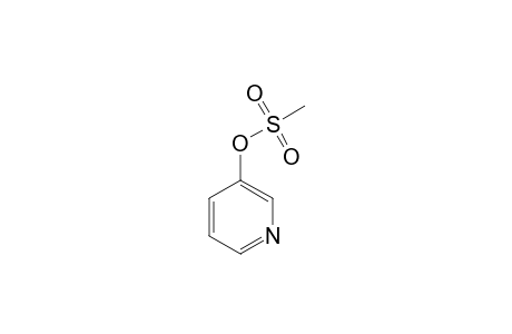 pyridin-3-yl methanesulfonate