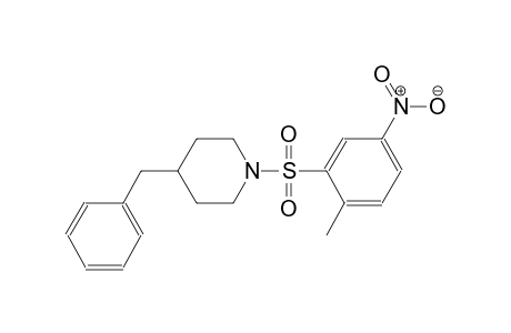 4-benzyl-1-[(2-methyl-5-nitrophenyl)sulfonyl]piperidine