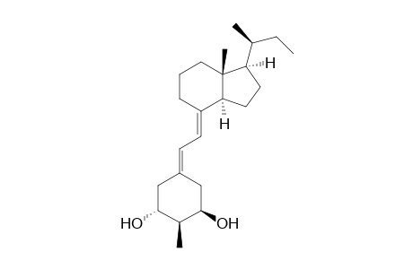 2.alpha.-Methyl-19-nor-(20S)-1.alpha.-hydroxy-bishomopregnacalciferol