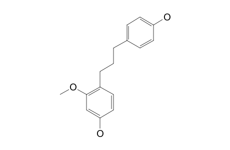 BROUSSONIN-B;1-(4'-HYDROXY-2'-METHOXYPHENYL)-3-(4''-HYDROXYPHENYL)-PROPANE