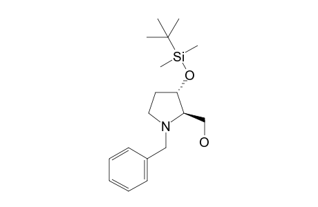 [(2R,3S)-1-(benzyl)-3-(tert-butyl-dimethyl-silyl)oxy-pyrrolidin-2-yl]methanol