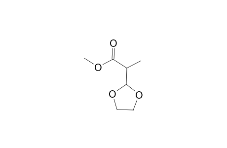 Methyl 2-(1,3-dioxolanl-2-yl)propanoate
