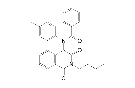 N-(2-Butyl-1,3-dioxo-1,2,3,4-tetrahydro isoquinolin-4-yl)-N-(p-tolyl)benzamide