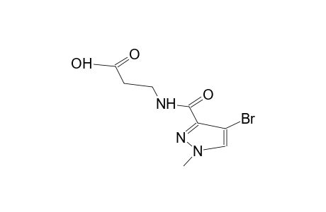 1-methyl-3-(2-carboxyethyl)carbamoyl-4-bromopyrazole