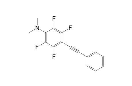 1-[4-(N,N-DIMETHYLAMINO)-2,3,5,6-TETRAFLUOROPHENYL]-2-PHENYLETHYNE