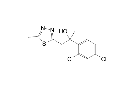 2-(2,4-dichlorophenyl)-1-(5-methyl-1,3,4-thiadiazol-2-yl)-2-propanol