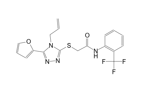 acetamide, 2-[[5-(2-furanyl)-4-(2-propenyl)-4H-1,2,4-triazol-3-yl]thio]-N-[2-(trifluoromethyl)phenyl]-