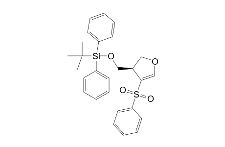 (3R)-3-(((1,1-DIMETHYLETHYLDIPHENYL)-SILYLOXY)-METHYL)-4-PHENYLSULFONYL-2,3-DIHYDROFURAN
