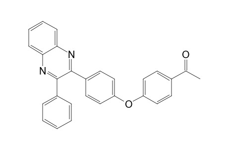 Ethanone, 1-[4-[4-(3-phenyl-2-quinoxalinyl)phenoxy]phenyl]-
