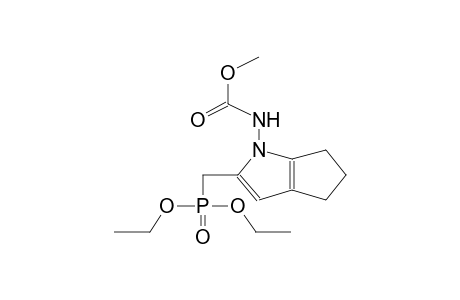 1-N-(METHOXYCARBONYLAMINO)-2,3-TRIMETHYLENE-5-DIETHOXYPHOSPHORYLMETHYLENEPYRROLE