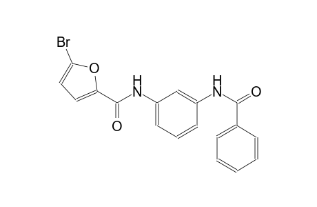 2-furancarboxamide, N-[3-(benzoylamino)phenyl]-5-bromo-