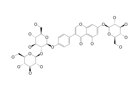GENISTEIN-7-O-BETA-D-GLUCOPYRANOSIDE-4'-O-[(BETA-D-GLUCOPYRANOSYL)-(1->2)-BETA-D-GLUCOPYRANOSIDE]
