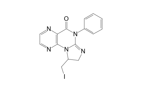 9-(iodanylmethyl)-6-phenyl-8,9-dihydroimidazo[1,2-a]pteridin-5-one