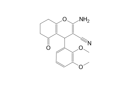 2-amino-4-(2,3-dimethoxyphenyl)-5-oxo-5,6,7,8-tetrahydro-4H-chromene-3-carbonitrile