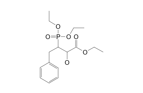 ETHYL-3-(DIETHOXYPHOSPHORYL)-2-HYDROXY-4-PHENYLBUTANOATE