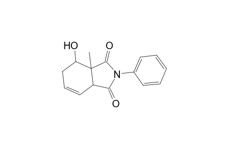1H-Isoindole-1,3(2H)-dione, 3a,4,5,7a-tetrahydro-4-hydroxy-3a-methyl-2-phenyl-, [3aR-(3a.alpha.,4.beta.,7a.alpha.)]-